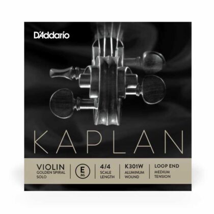 D'ADDARIO KAPLAN GOLDEN SPIRAL SOLO MI LOOP END VIOLINO