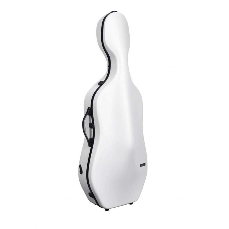 CUSTODIA BAM 1005XLW HIGHTECH SLIM BIANCO LUCIDO VIOLONCELLO